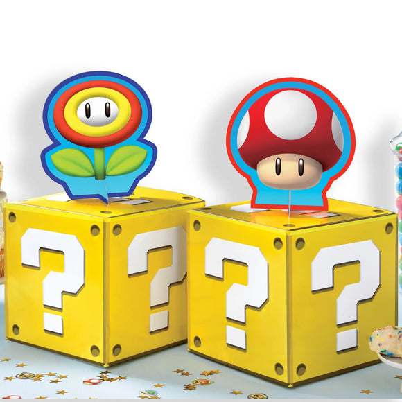 SUPER MARIO BROTHERS CENTERPIECE DECORATING KIT (4)