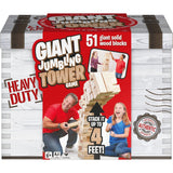 Giant Jumbling Tower Game (51 GIANT SOLID WOOD BLOCKS)