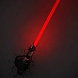 Darth Vader Lightsaber: 3D Bedroom Wall LED Light