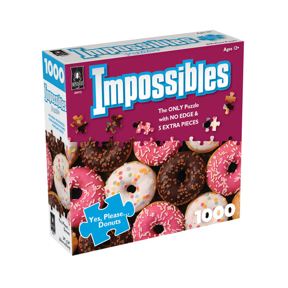 Impossibles Yes Please Donuts 1000 Piece Puzzle