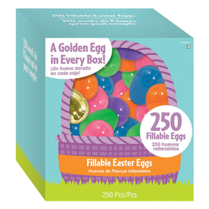 Fillable Easter Eggs (250 pack)