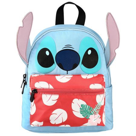 Disney Licensed Lilo and Stitch Mini Backpack with 2D ears