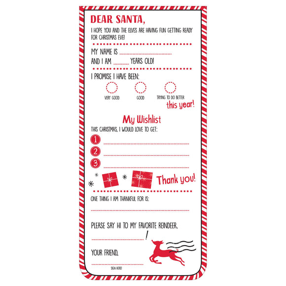 Letters to Santa Kit - 2 Pk