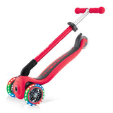 (PRE-ORDER) Globber : Primo Series Foldable Scooter with Lights - Red