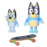 Bluey 2 Pack Figures - Skateboard