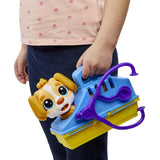Play-Doh Care 'n Carry Vet Playset with Toy Dog, Carrier, 10 Tools, 5 Colors