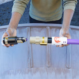 Star Wars Lightsaber Forge Mace Windu Extendable Purple Lightsaber