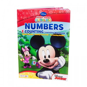 Mickey Numbers and Counting Workbook (32 pages)