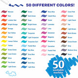 Crayola Super Tips Washable Markers 50 Count