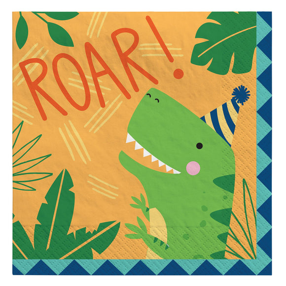 Dino-Mite Luncheon Napkins (16)