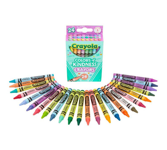 Crayola: Colors of Kindness Crayons, 24 Count