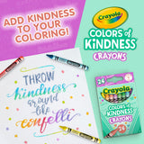 Crayola: Colors of Kindness Crayons, 24 Count