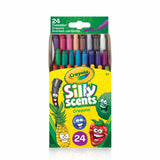 Crayola Crayons, Silly Scents Mini Twistables 24 Count