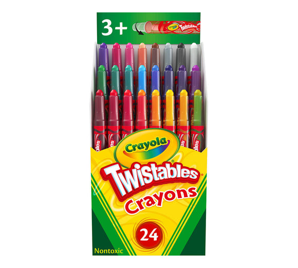 Crayola, Crayons, Mini Twistables 24 Count