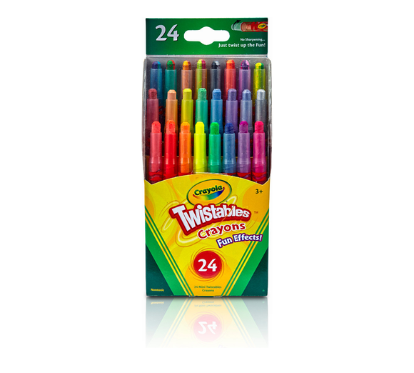 Crayola Crayons, Twistables Fun Effects 24 Count