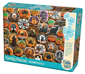 Cobble Hill 350 Piece Puzzle, Halloween Cookies (Family)