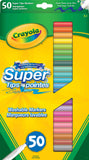 Crayola Super Tips Washable Markers 50 Count