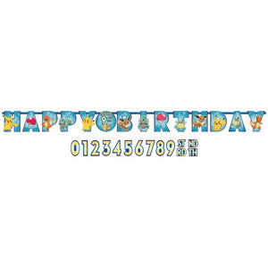 POKEMON JUMBO ADD-AN-AGE LETTER BANNER