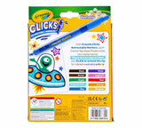 Crayola Clicks Retractable Markers 10 Pk