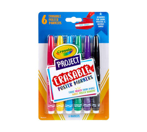 *NEW FOR 2022* Crayola Erasable Poster Markers