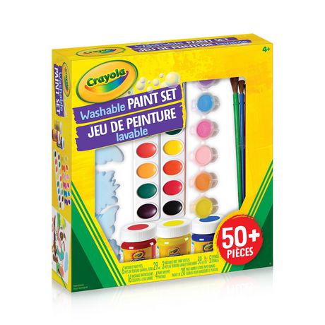 Crayola Kids Washable Paint Set 50 pieces