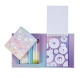 Tiger Tribe Kawaii Cafe Pastel Colouring Set