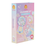 Tiger Tribe Kawaii Cafe Pastel Colouring Set