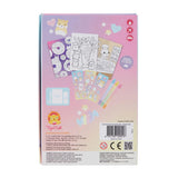 Tiger Tribe Kawaii Cafe Pastel Colouring Set