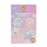 Tiger Tribe Kawaii Cafe Pastel Colouring Set
