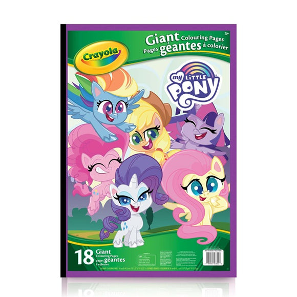 Crayola Giant Colouring Pages - My Little Pony