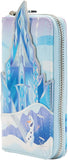 Loungefly Disney Frozen Castle Zip Around Wallet