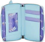 Loungefly Disney Frozen Castle Zip Around Wallet