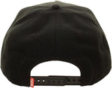 Marvel Comic Logo Sublimated Bill Snapback Cap Hat Black