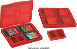 Nintendo Switch - 12" Hard Case for Game Console and Games - Black