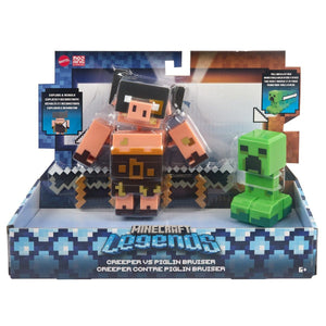 *** NEW FOR 2023 *** Minecraft Legends Large 2 Pack Figure Set (Assorted)