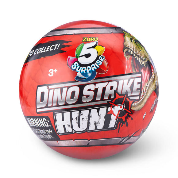 ZURU 5 SURPRISE Dino Strike Hunt Series 3 Mystery Collectible Capsule