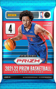 Panini - 2021-2022 Prizm NBA Basketball Retail Pack