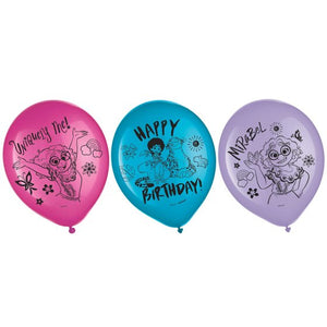 ENCANTO 12" LATEX BALLOONS (6)