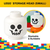 Lego Storage Head – Small, Skeleton