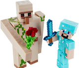 *** NEW FOR 2023 *** Minecraft Deluxe Figure 2PK Set