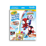 *** NEW FOR SPRING 2023 *** Crayola Color Wonder Mess-Free Metallic Paper & Markers Kit, Spidey & Friends
