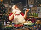 Cobble Hill : Santa Painting Cars  | 1000 Piece Puzzle