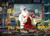 Cobble Hill 1000 Piece Puzzle, Santa's Hobby