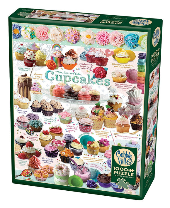 Cobble Hill 1000 Piece Puzzle, Cupcake Time