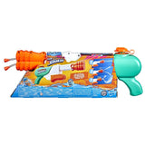 Nerf Super Soaker Hydro Frenzy Water Blaster, Wild 3-In-1 Soaking Fun, Adjustable Nozzle, 2 Water-Launching Tubes