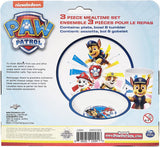 Paw Patrol Chase 3PC Melamine Plate/Bowl/Cup Set