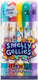 Glitter Smelly Gellies, Set Of 5, Holiday Scents
