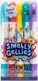 Glitter Smelly Gellies, Set Of 5, Holiday Scents
