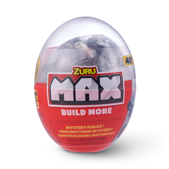 Max Build Construction Bricks Blind Egg (40+ Pieces)