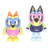 Bluey 2 Pack Figures - Pool Time